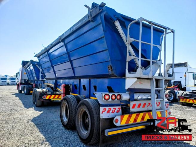 2023 PRBB 45 CUBE SIDE TIPPER TRAILER
